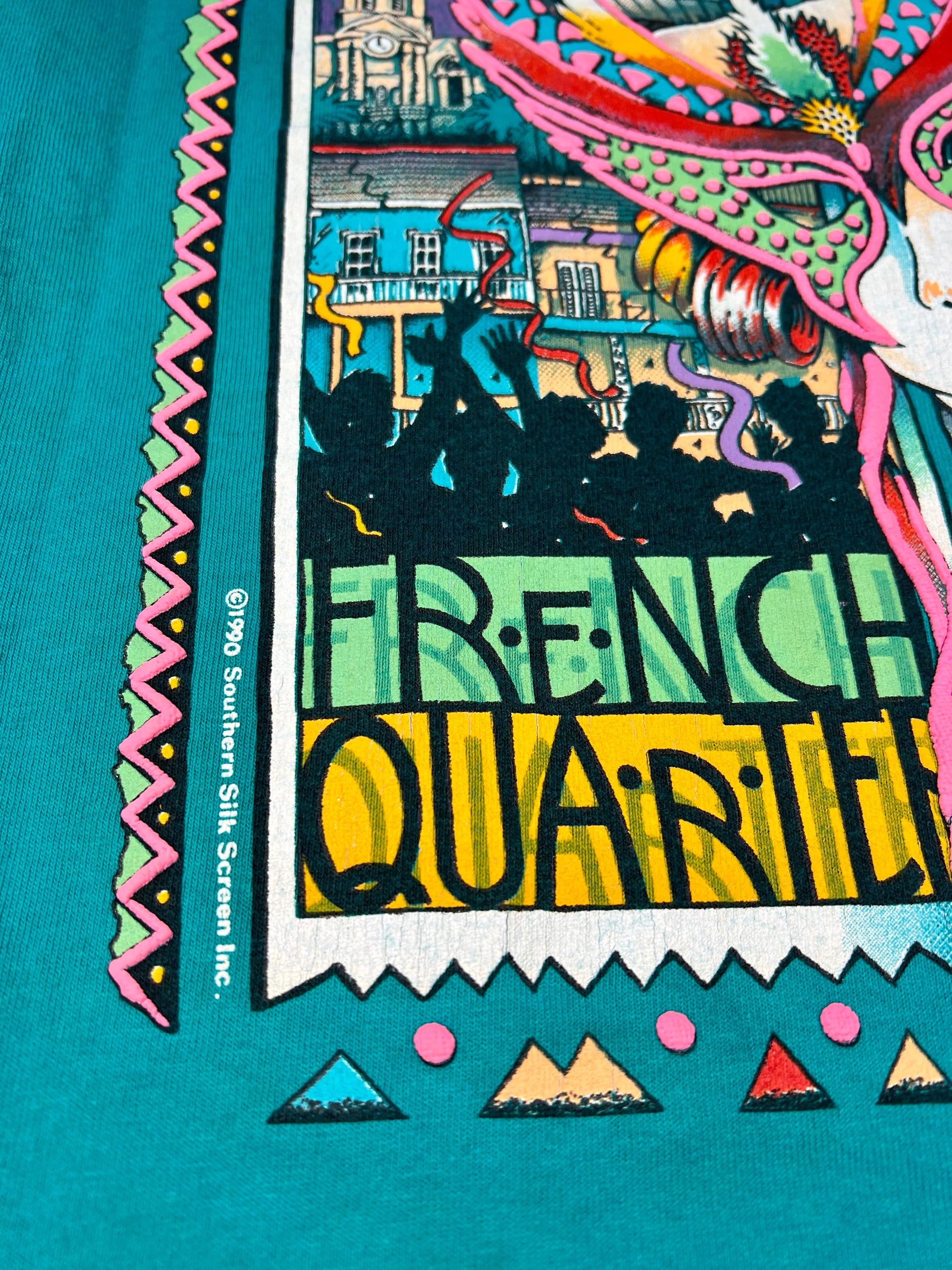 1990 New Orleans French Quarter Single Stitch Tee