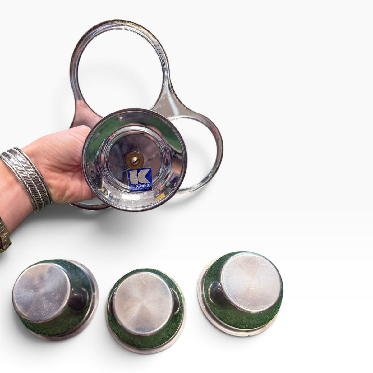 Stainless Steel Appetizer Serving Tray