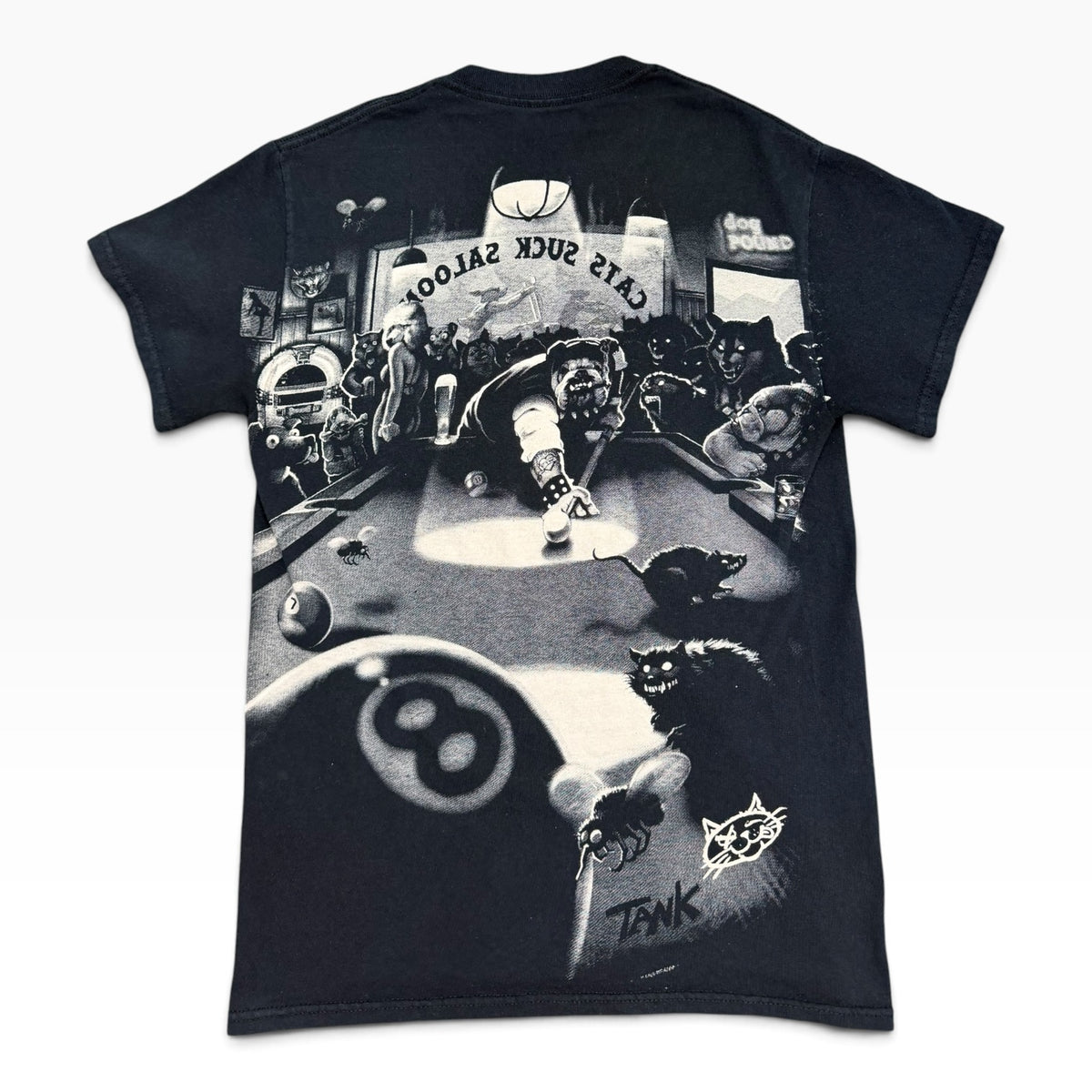 1996 Cats Suck Saloon Tee