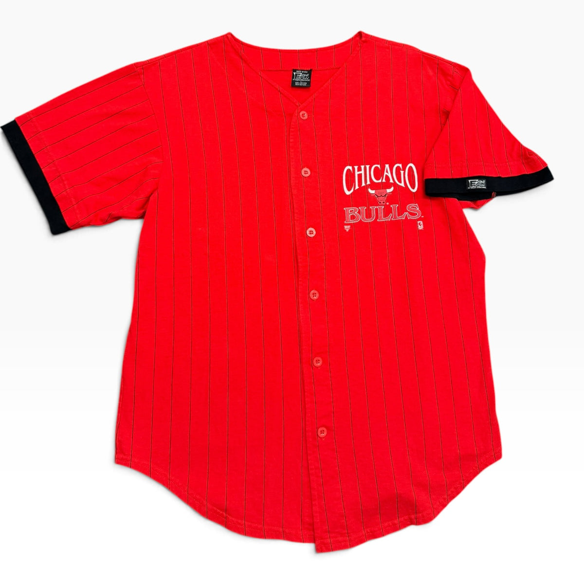 Chicago Bulls Double Cuffed Tee Jersey