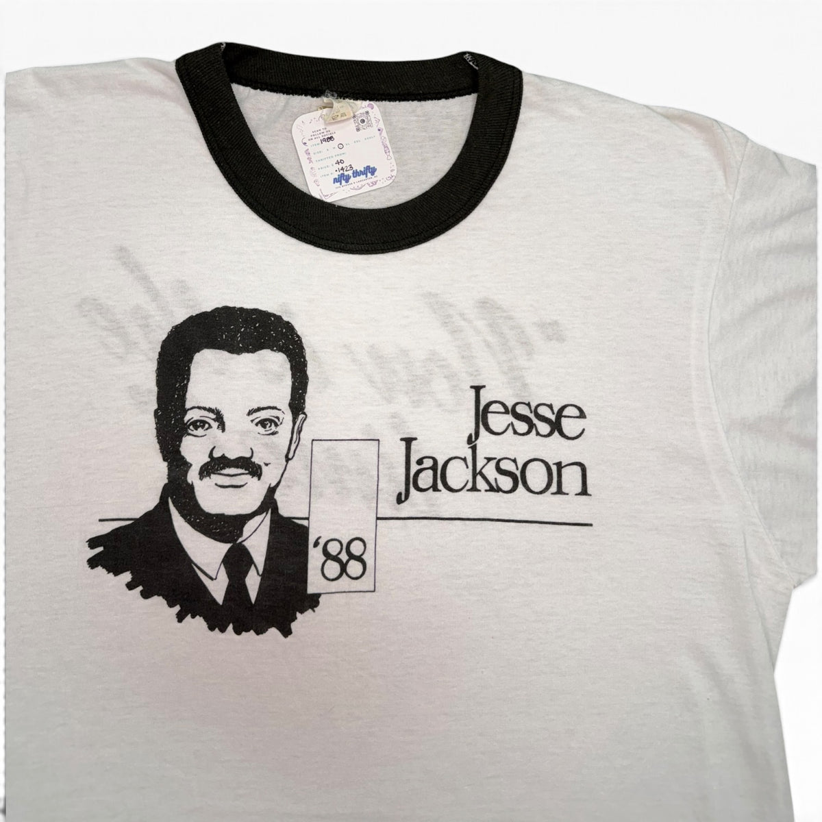 1988 Jesse Jackson Presidental Campigan Tee