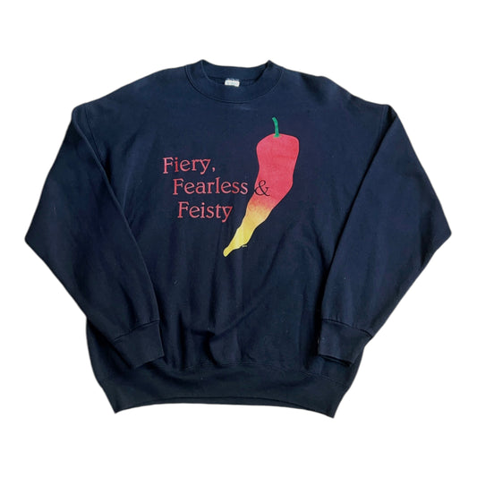 Fiery, Fearless, Feisty Chili Crew (XL)