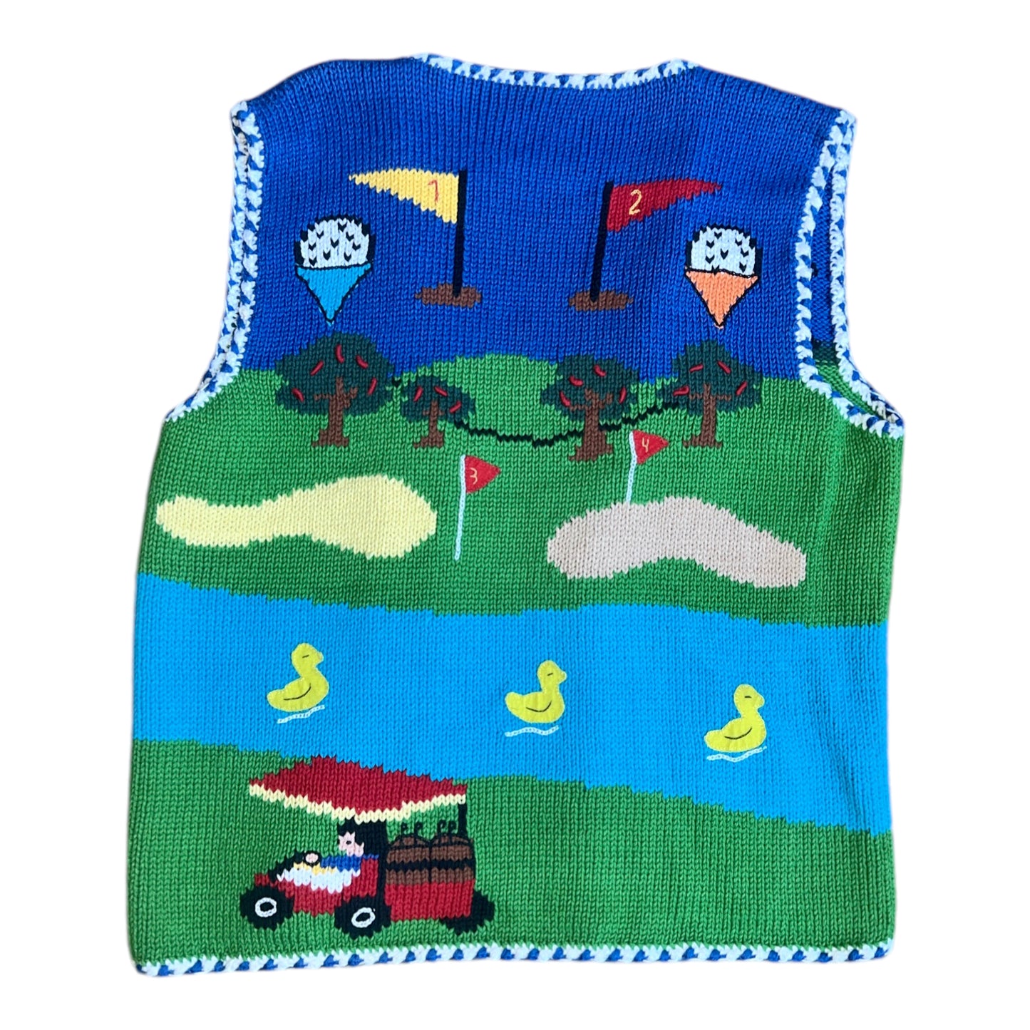 Made in Peru Knitted Vest (L)