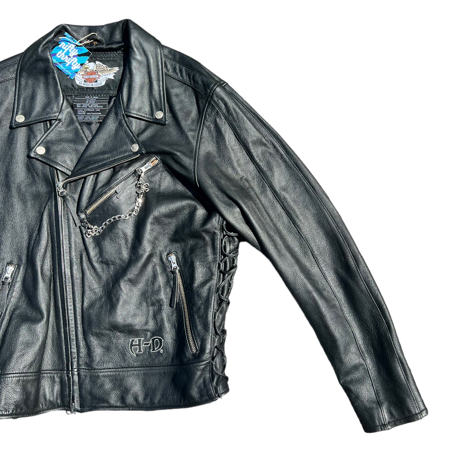 Harley Davidson Eagle Leather Jacket (XL)