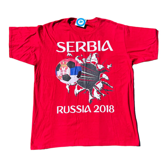 Serbia Futbol '18 Tee (XL)