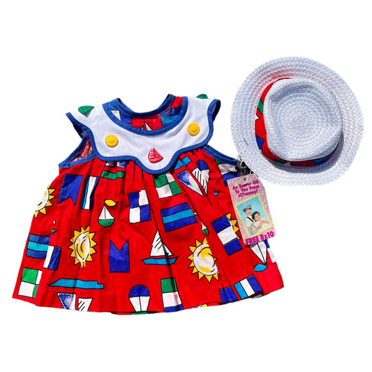 Girls Sailor Sun Dress