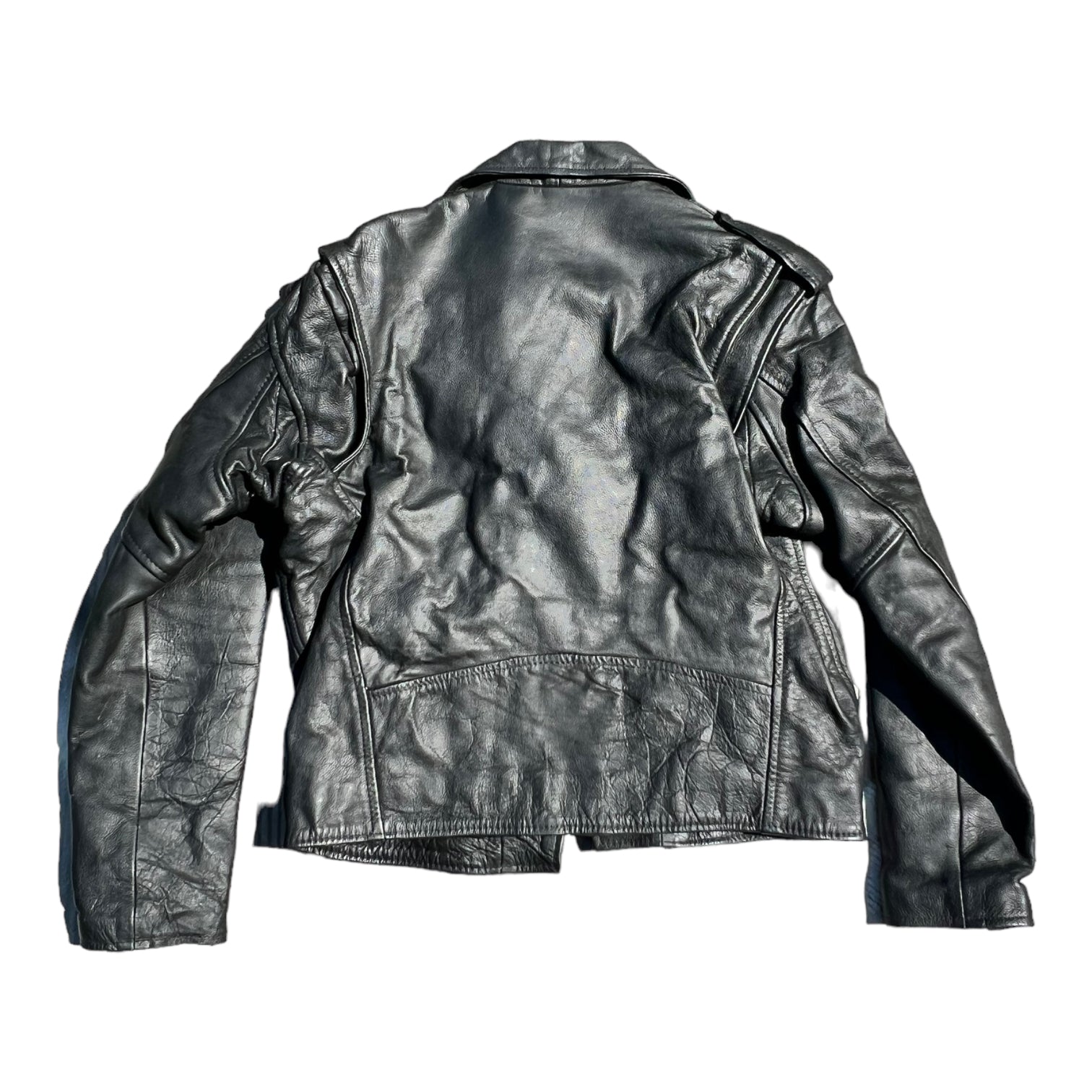 Vanguard Leather Motorcycle Jacket (XL)