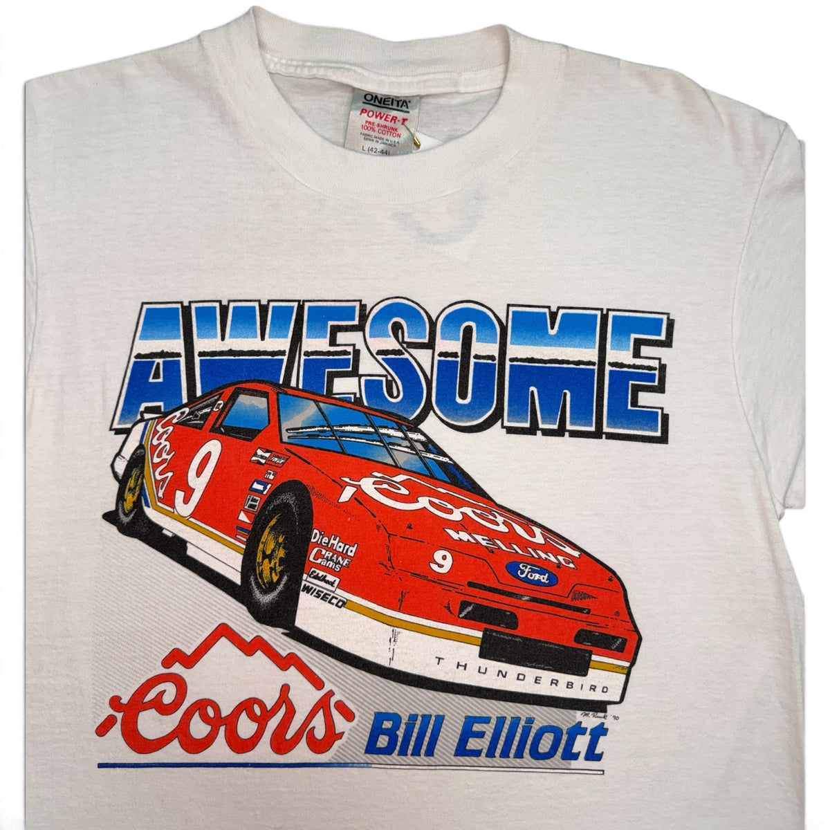 1988 Bill Elliot Coors Light Tee